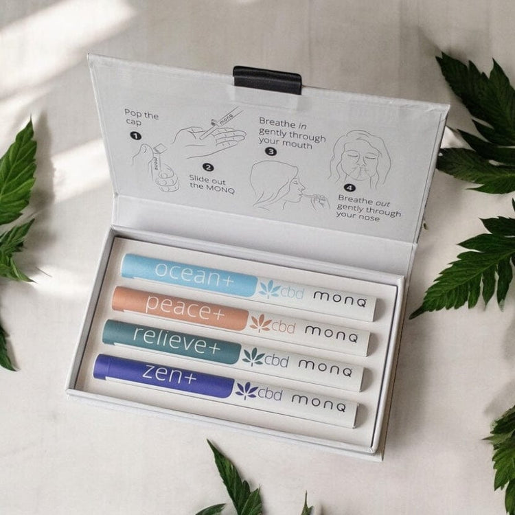 MONQ The Stress Less 4 Pack + CBD