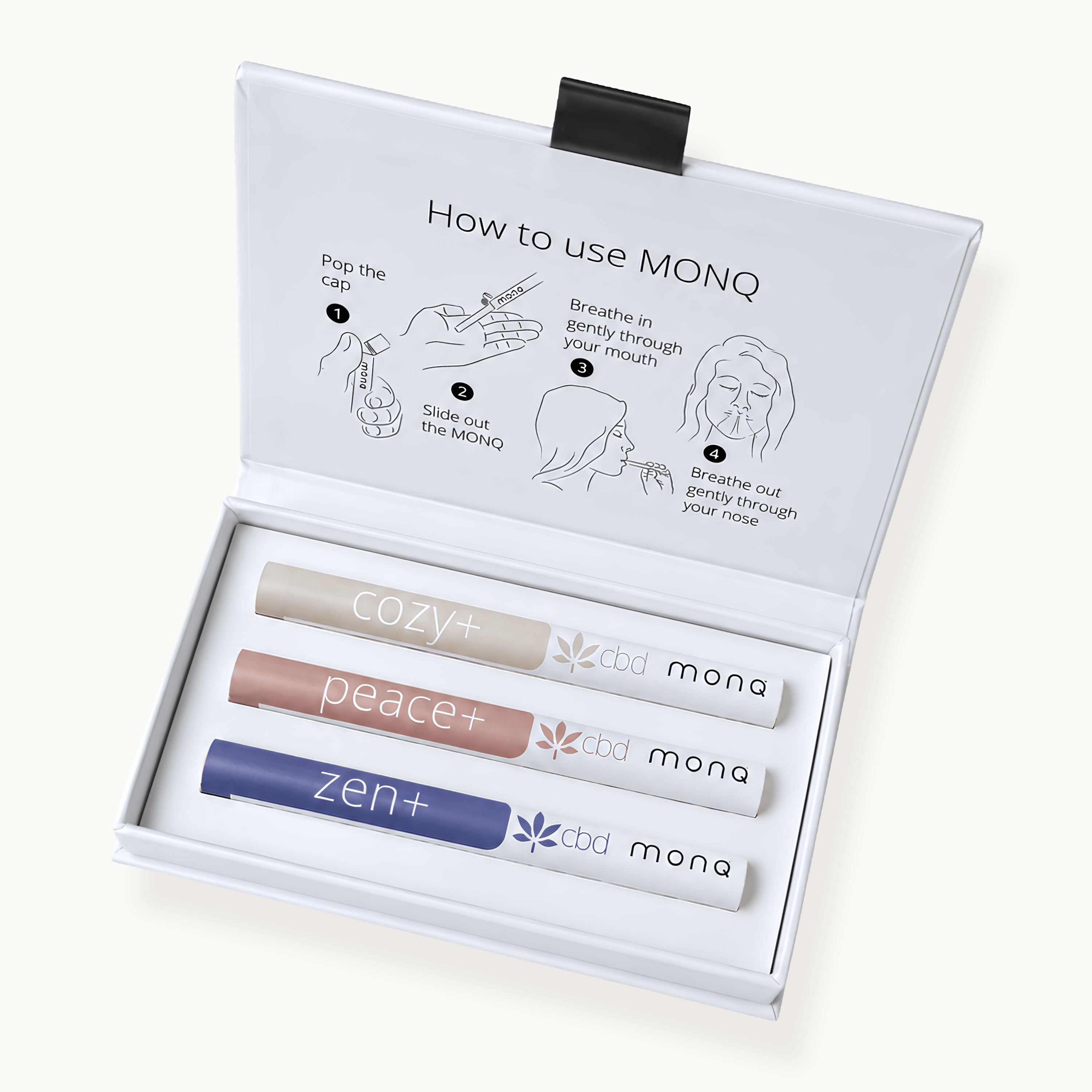 MONQ The Total Tranquility 3 Pack +CBD