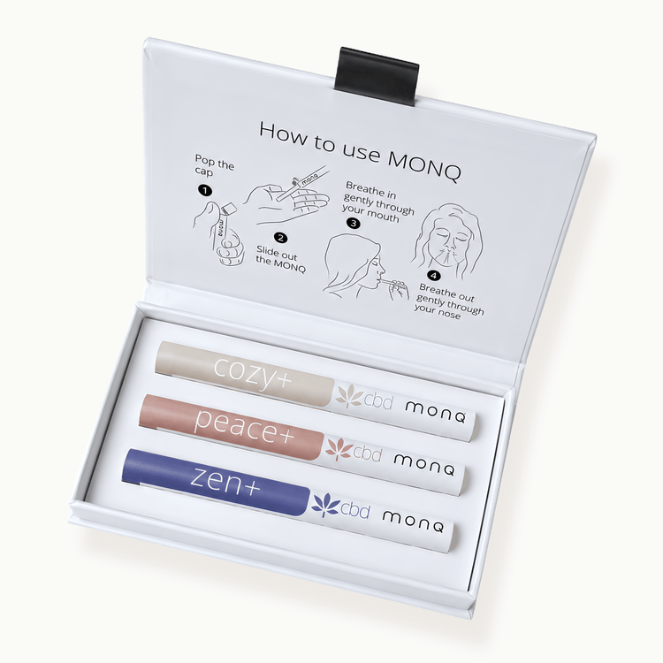 MONQ The Total Tranquility 3 Pack +CBD