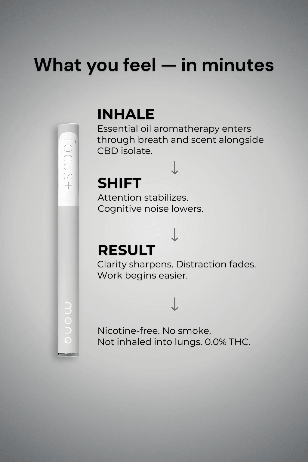 Entourage Original Diffusers+ Focus+CBD MONQ Diffuser