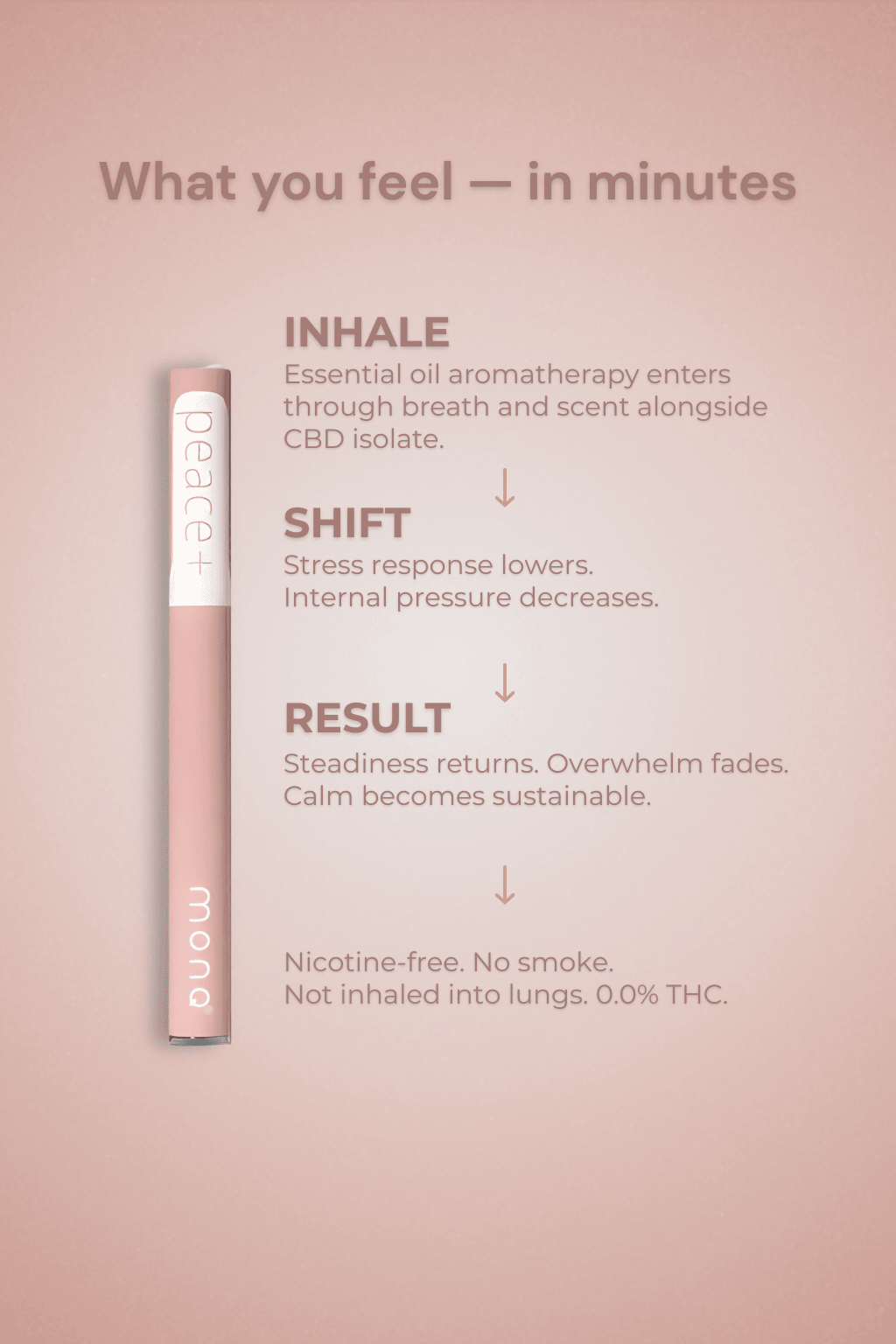 Entourage Original Diffusers+ Peace+CBD MONQ Diffuser